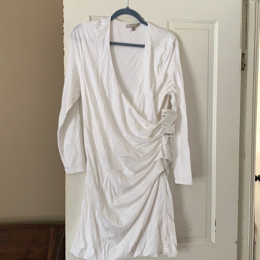 Athleta white nwt xl dress